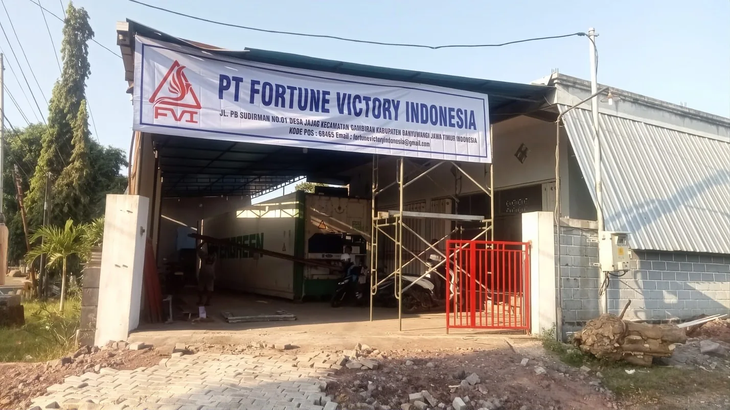 PT Fortune Victory Indonesia facility in Jajag, Banyuwangi